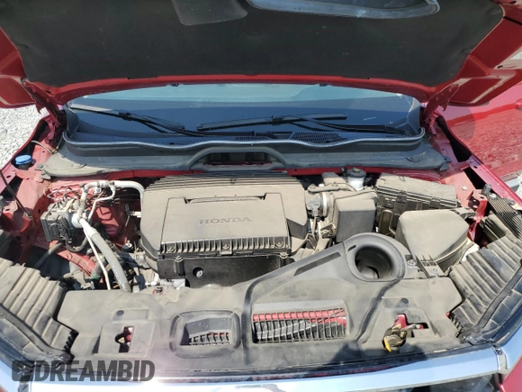 2023 Honda Pilot EX-L with VIN 5FNYG2H40PB003512, listed as a Copart auction lot 55291795 with 17,493 mi miles and Salvage title. Bid and sale history available at DreamBid. Image 12.
