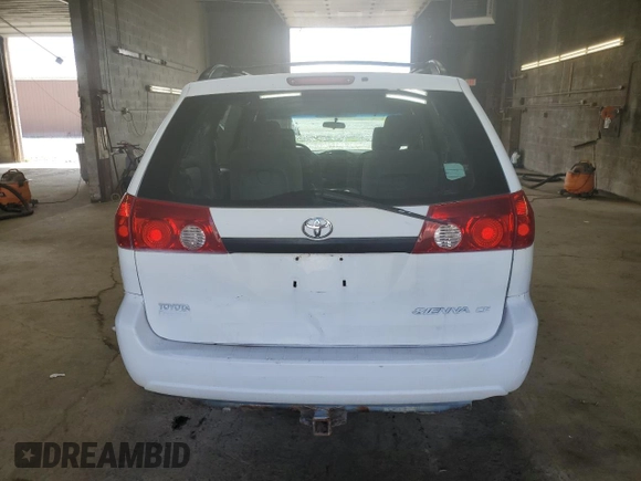 2006 Toyota Sienna CE with VIN 5TDZA23C76S575627, listed as a Copart auction lot 55859275 with 178,385 mi miles and Clean Title. Bid and sale history available at DreamBid. Image 6.