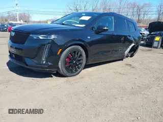 2022 Cadillac XT6 Sport with VIN 1GYKPGRS3NZ143717, listed as a IAAI auction lot 41758715 with 49,083 mi miles. Bid and sale history available at carsss.com. Image 6.