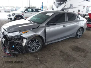 2023 Kia Forte GT-Line with VIN 3KPF54AD6PE681500, listed as a IAAI auction lot 41772612 with 23,041 mi miles. Bid and sale history available at carsss.com. Image 17.