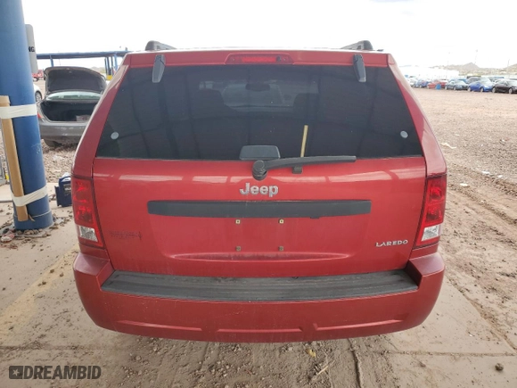 2005 Jeep Grand Cherokee Laredo with VIN 1J4GS48K25C585315, listed as a Copart auction lot 49185765 with 153,221 mi miles and Clean Title. Bid and sale history available at carsss.com. Image 6.
