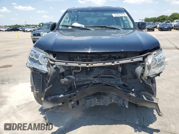 2018 Lexus GX with VIN JTJBM7FX8J5187015, listed as a Copart auction lot 62841914 with 102,655 mi miles and Salvage Title. Bid and sale history available at carsss.com. Image 5.