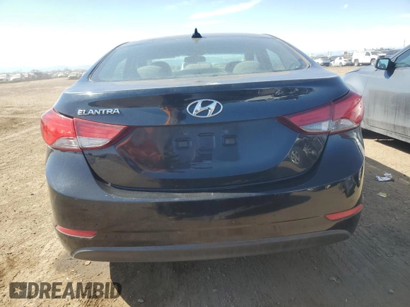 2016 Hyundai Elantra SE with VIN 5NPDH4AE2GH711918, listed as a Copart auction lot 49262025 with 158,651 mi miles and Clean title. Bid and sale history available at DreamBid. Image 6.