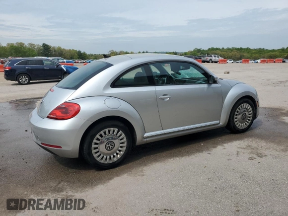 2014 Volkswagen Beetle 2.5L w/Sun with VIN 3VWJP7AT6EM607765, listed as a Copart auction lot 54327525 with Not Provided miles and Salvage Title. Bid and sale history available at DreamBid. Image 3.