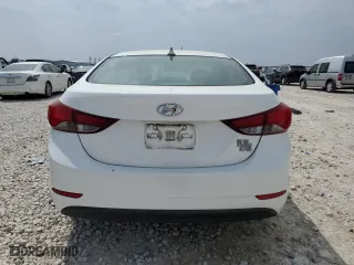 2015 Hyundai Elantra SE with VIN 5NPDH4AE7FH590446, listed as a Copart auction lot 51075515 with 140,798 mi miles and Salvage Title. Bid and sale history available at carsss.com. Image 6.