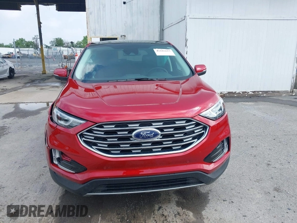 2022 Ford Edge Titanium with VIN 2FMPK4K94NBA43561, listed as a IAAI auction lot 42445617 with 44,029 mi miles and . Bid and sale history available at DreamBid. Image 12.