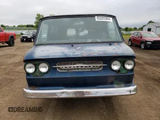 1962 Chevrolet Chevy Van z VIN 2R125S107554, wystawiony jako Copart lot #65285364 z przebiegiem 12 862 mil mil oraz Czysty tytuł • Clean title. Historia ofert i sprzedaży dostępna na DreamBid. Obrazek 5.