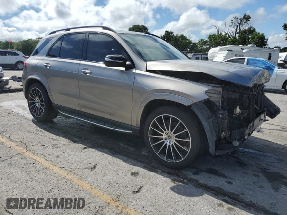 2020 Mercedes-Benz GLE 350 z VIN 4JGFB4KBXLA152839, wystawiony jako Copart lot #59857555 z przebiegiem 37 558 mil mil oraz Szkoda całkowita • Salvage title. Historia ofert i sprzedaży dostępna na DreamBid. Obrazek 4.