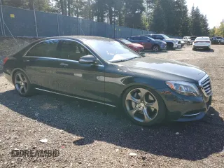 2015 Mercedes-Benz S-Class S 550 with VIN WDDUG8CB0FA118275, listed as a Copart auction lot 52376905 with 98,457 mi miles and Clean Title. Bid and sale history available at carsss.com. Image 4.