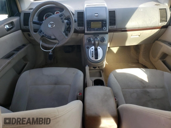 2010 Nissan Sentra SL with VIN 3N1AB6AP8AL640171, listed as a Copart auction lot 48793965 with 190,195 mi miles and Salvage title. Bid and sale history available at DreamBid. Image 8.