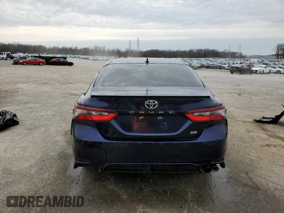 2021 Toyota Camry SE Nightshade with VIN 4T1G11AK4MU406200, listed as a Copart auction lot 45210035 with 85,490 mi miles and Salvage Title. Bid and sale history available at carsss.com. Image 6.