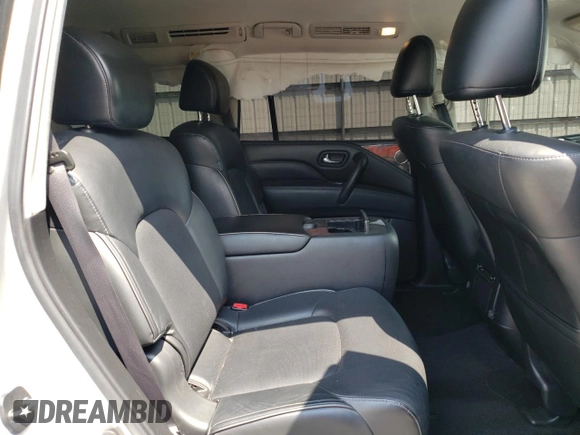 2020 Infiniti QX80 LUXE with VIN JN8AZ2NE7L9255159, listed as a Copart auction lot 61895724 with 113,974 mi miles and Salvage Title. Bid and sale history available at carsss.com. Image 11.