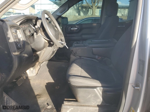 2019 Chevrolet Silverado 1500 Work Truck with VIN 1GCRYAEH5KZ322538, listed as a Copart auction lot 44255415 with 97,746 mi miles and Salvage Title. Bid and sale history available at carsss.com. Image 7.