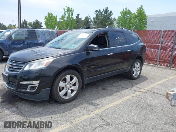 2017 Chevrolet Traverse LT with VIN 1GNKRGKD2HJ329268, listed as a IAAI auction lot 42153471 with Not Provided miles and . Bid and sale history available at DreamBid. Image 2.