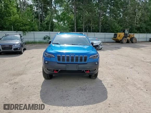 2019 Jeep Cherokee Trailhawk with VIN 1C4PJMBX4KD478219, listed as a Copart auction lot 60919595 with 42,726 mi miles and Salvage title. Bid and sale history available at DreamBid. Image 15.