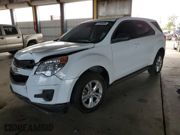 2015 Chevrolet Equinox LS with VIN 2GNALAEK9F1181048, listed as a Copart auction lot 51294485 with 74,602 mi miles and Salvage Title. Bid and sale history available at carsss.com. Image 1.