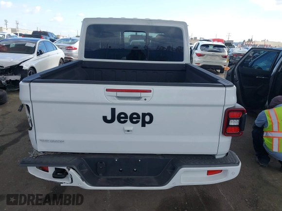 2023 Jeep Gladiator Overland with VIN 1C6HJTFG7PL543870, listed as a IAAI auction lot 42056969 with 28,655 mi miles and . Bid and sale history available at DreamBid. Image 17.