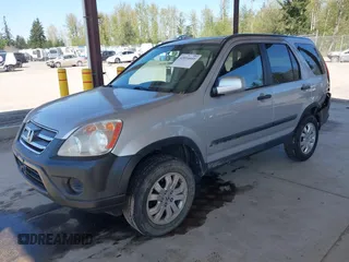 2005 Honda CR-V EX with VIN SHSRD788X5U323021, listed as a IAAI auction lot 42034641 with 154,206 mi miles. Bid and sale history available at carsss.com. Image 17.