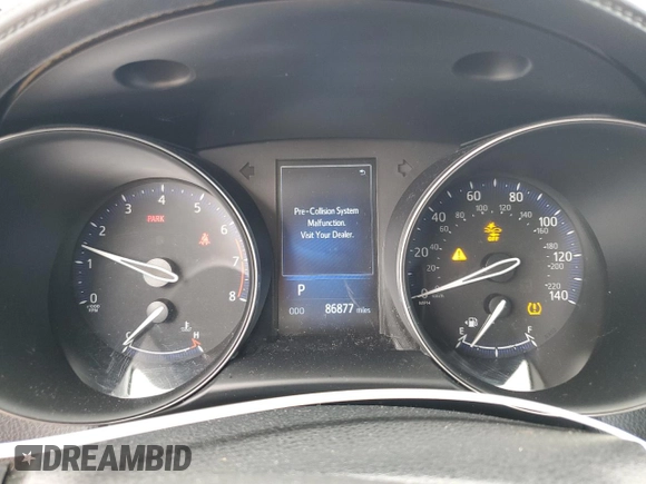 2018 Toyota C-HR XLE with VIN NMTKHMBX7JR060020, listed as a Copart auction lot 58575965 with 86,877 mi miles and Clean title. Bid and sale history available at DreamBid. Image 9.