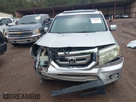 2011 Honda Pilot EX-L with VIN 5FNYF3H6XBB036391, listed as a IAAI auction lot 41100998 with 120,516 mi miles and . Bid and sale history available at DreamBid. Image 12.