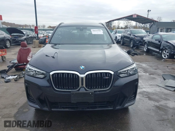 2023 BMW X3 M40i with VIN 5UX83DP07P9P81076, listed as a IAAI auction lot 40842928 with 22,459 mi miles and . Bid and sale history available at DreamBid. Image 13.