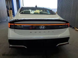 2025 Hyundai Sonata SEL with VIN KMHL64JA5SA436510, listed as a Copart auction lot 53962885 with 16,878 mi miles and Clean Title. Bid and sale history available at carsss.com. Image 6.