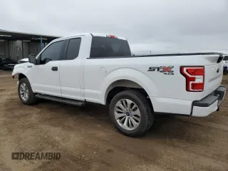 2018 Ford F-150 XL with VIN 1FTEX1EP8JKD44193, listed as a Copart auction lot 54787855 with 97,572 mi miles and Salvage Title. Bid and sale history available at DreamBid. Image 2.