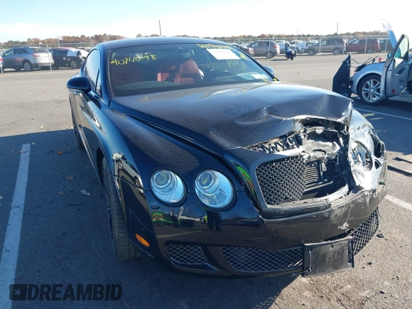 2008 Bentley Continental GT with VIN SCBCP73WX8C056722, listed as a IAAI auction lot 40740198 with Not Provided miles and . Bid and sale history available at DreamBid. Image 1.