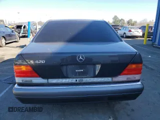 1995 Mercedes-Benz S with VIN WDBGA43E8SA250480, listed as a Copart auction lot 42456795 with Not Provided miles and Clean Title. Bid and sale history available at DreamBid. Image 6.