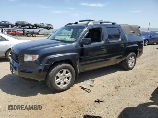 2006 Honda Ridgeline RTL with VIN 2HJYK16596H566552, listed as a Copart auction lot 57516525 with 192,023 mi miles and Salvage Title. Bid and sale history available at DreamBid. Image 1.