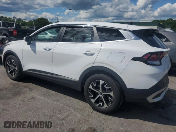 2023 Kia Sportage EX with VIN 5XYK33AF1PG057204, listed as a Copart auction lot 58293494 with 22,943 mi miles and Salvage Title. Bid and sale history available at carsss.com. Image 2.