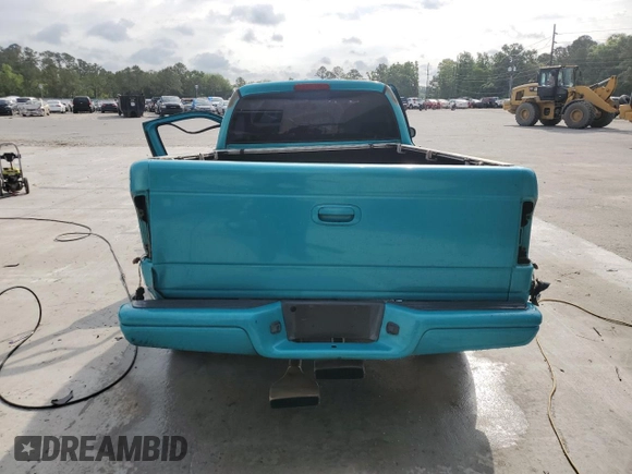 1997 Dodge Dakota with VIN 1B7FL26X9VS140321, listed as a Copart auction lot 53888125 with Not Provided miles and Non Repairable. Bid and sale history available at carsss.com. Image 6.