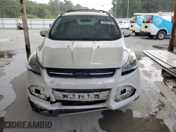 2013 Ford Escape SEL с VIN 1FMCU0H91DUB90163, выставлен на аукционе Copart как лот 64091785 с пробегом 156 038 миль миль и Списание • Salvage title. История ставок и продаж доступна на DreamBid. Изображение 5.