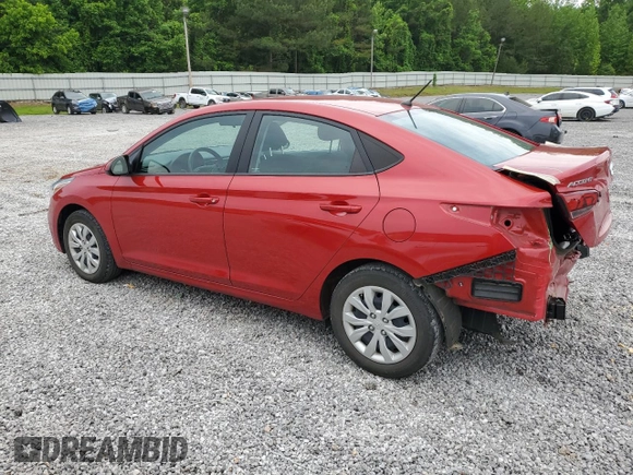 2022 Hyundai Accent SE z VIN 3KPC24A61NE181917, wystawiony jako Copart lot #57094065 z przebiegiem 33 222 mil mil oraz Szkoda całkowita • Salvage title. Historia ofert i sprzedaży dostępna na DreamBid. Obrazek 2.