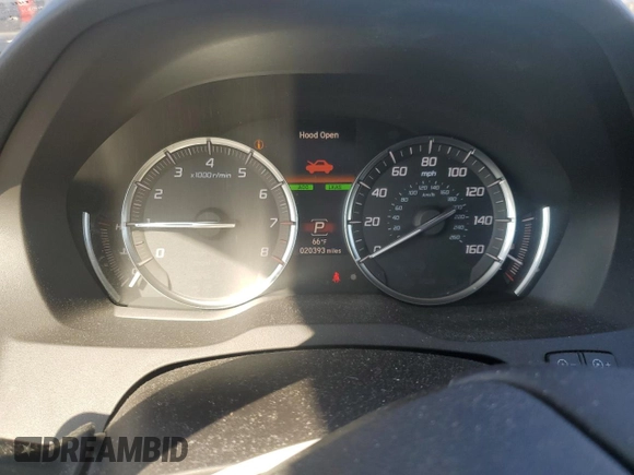 2020 Acura MDX Technology with VIN 5J8YD4H50LL019408, listed as a Copart auction lot 52778605 with 20,393 mi miles and Salvage title. Bid and sale history available at DreamBid. Image 9.