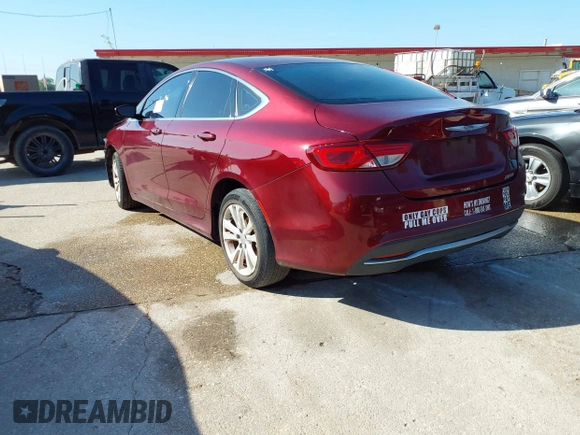 2016 Chrysler 200 Limited with VIN 1C3CCCAB8GN128476, listed as a IAAI auction lot 42062770 with Not Provided miles and . Bid and sale history available at carsss.com. Image 3.