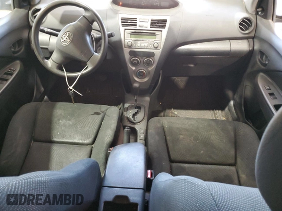 2012 Toyota Yaris with VIN JTDBT4K33CL011799, listed as a Copart auction lot 55105035 with 114,522 mi miles and Clean Title. Bid and sale history available at DreamBid. Image 8.