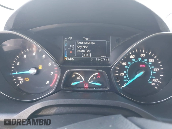 2015 Ford Escape Titanium with VIN 1FMCU0JX8FUC34459, listed as a IAAI auction lot 41394012 with 154,077 mi miles. Bid and sale history available at carsss.com. Image 7.