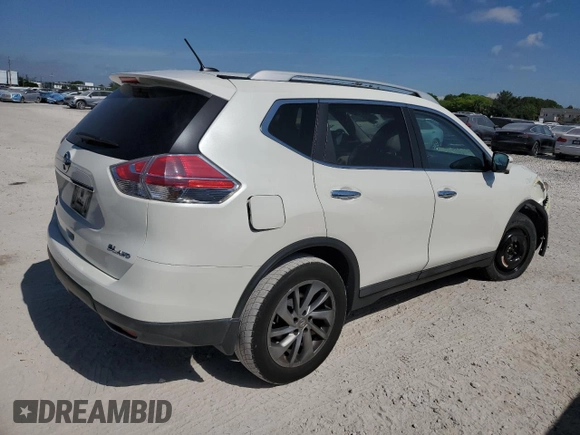 2015 Nissan Rogue SL z VIN 5N1AT2MV8FC824389, wystawiony jako Copart lot #58224165 z przebiegiem 96 545 mil mil oraz Szkoda całkowita • Salvage title. Historia ofert i sprzedaży dostępna na DreamBid. Obrazek 3.