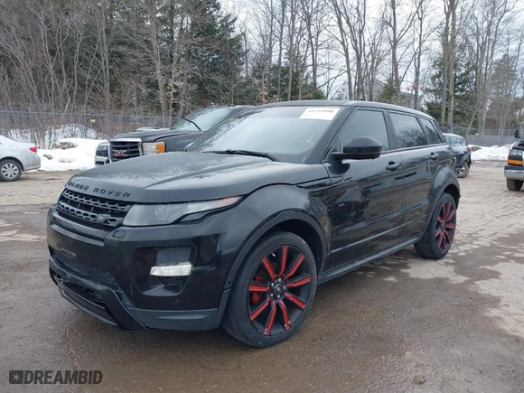2015 Land Rover Range Rover Evoque Dynamic with VIN SALVT2BG4FH987076, listed as a IAAI auction lot 41724990 with 109,221 mi miles. Bid and sale history available at carsss.com. Image 2.