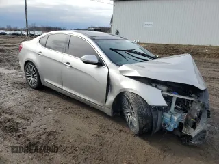 2014 Kia Cadenza Premium with VIN KNALN4D73E5125871, listed as a Copart auction lot 47272945 with Not Provided miles and Clean Title. Bid and sale history available at DreamBid. Image 4.