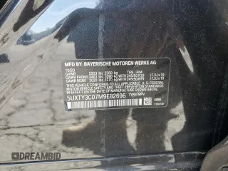 2021 BMW X3 sDrive30i z VIN 5UXTY3C07M9E82696, wystawiony jako Copart lot #56177645 z przebiegiem 46 477 mil mil oraz Szkody całkowita. Historia ofert i sprzedaży dostępna na DreamBid. Obrazek 13.