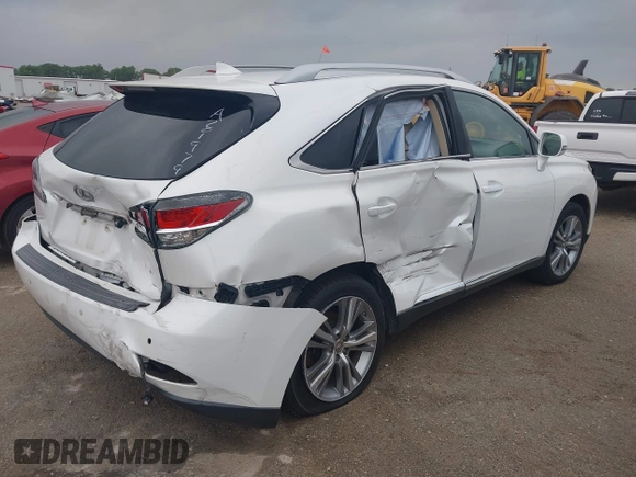 2015 Lexus RX 350 with VIN 2T2ZK1BAXFC185388, listed as a IAAI auction lot 42146693 with 127,128 mi miles and . Bid and sale history available at DreamBid. Image 4.