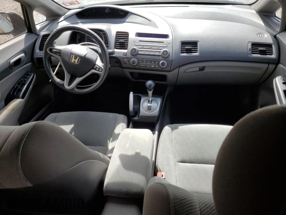 2011 Honda Civic LX with VIN 2HGFA1F53BH526297, listed as a Copart auction lot 53822925 with 156,639 mi miles and Salvage Title. Bid and sale history available at DreamBid. Image 8.