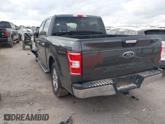 2019 Ford F-150 XL with VIN 1FTEW1CBXKKC92920, listed as a IAAI auction lot 41543793 with 147,986 mi miles and . Bid and sale history available at carsss.com. Image 3.