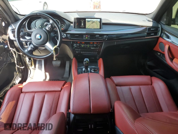 2018 BMW X6 xDrive35i with VIN 5UXKU2C55J0X51191, listed as a Copart auction lot 63567013 with 58,144 mi miles. Bid and sale history available at carsss.com. Image 8.