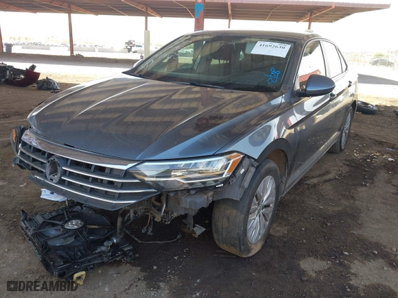 2019 Volkswagen Jetta S with VIN 3VWC57BU7KM084015, listed as a IAAI auction lot 41692630 with 98,002 mi miles. Bid and sale history available at carsss.com. Image 18.