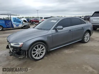 2016 Audi A4 Premium with VIN WAUAFAFL7GN005264, listed as a Copart auction lot 51815235 with 131,344 mi miles and Clean Title. Bid and sale history available at carsss.com. Image 1.