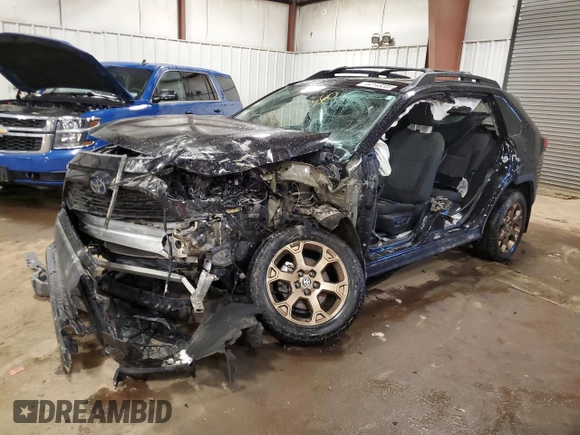 2023 Toyota RAV4 Hybrid XLE with VIN 2T3UWRFV2PW173709, listed as a Copart auction lot 44143205 with 23,050 mi miles and Salvage Title. Bid and sale history available at carsss.com. Image 1.