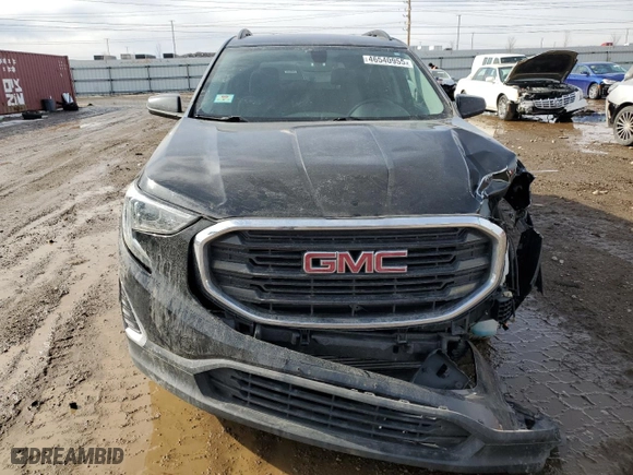 2018 GMC Terrain SLE with VIN 3GKALMEV6JL322805, listed as a Copart auction lot 46540955 with 93,588 mi miles and Salvage Title. Bid and sale history available at carsss.com. Image 5.